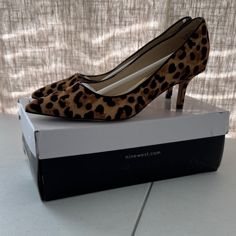 Nine West Dark Natural Heels